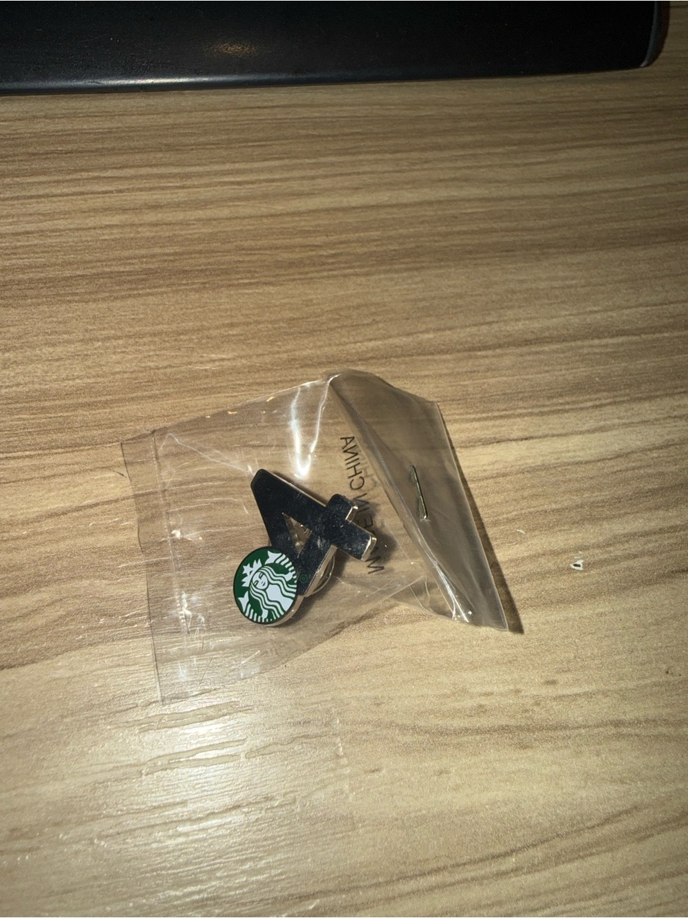 Starbucks with Green Logo Accent 4 year pin